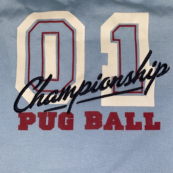 Vintage Gymboree pug baseball button down 6/12m - Picture 2 of 7